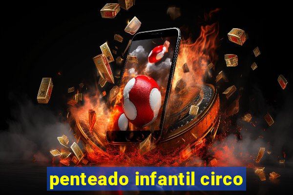 penteado infantil circo