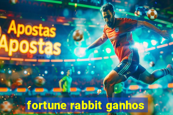 fortune rabbit ganhos