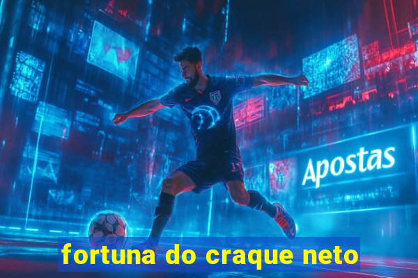 fortuna do craque neto