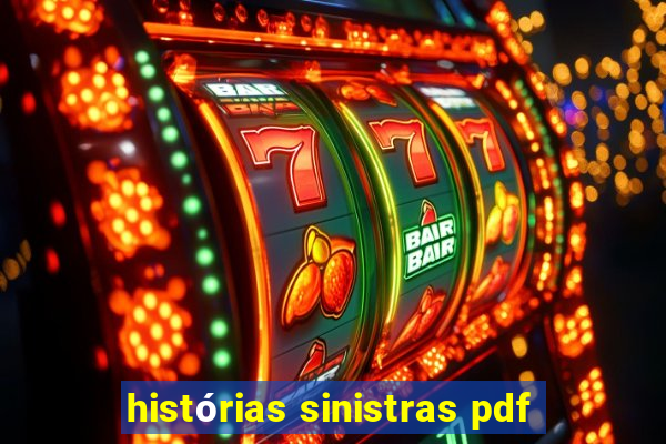 histórias sinistras pdf