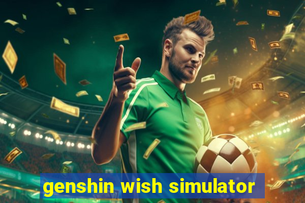 genshin wish simulator