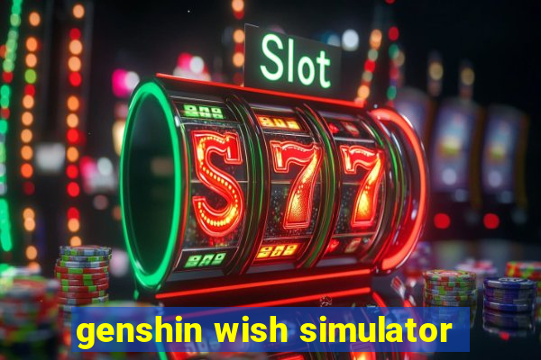 genshin wish simulator