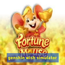 genshin wish simulator