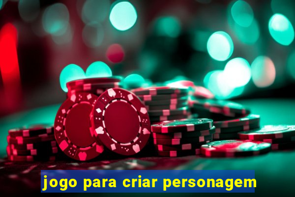 jogo para criar personagem