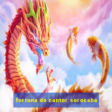 fortuna do cantor sorocaba