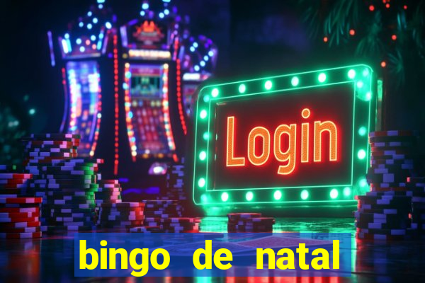 bingo de natal para imprimir gratis