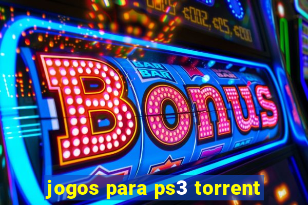 jogos para ps3 torrent