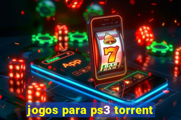 jogos para ps3 torrent