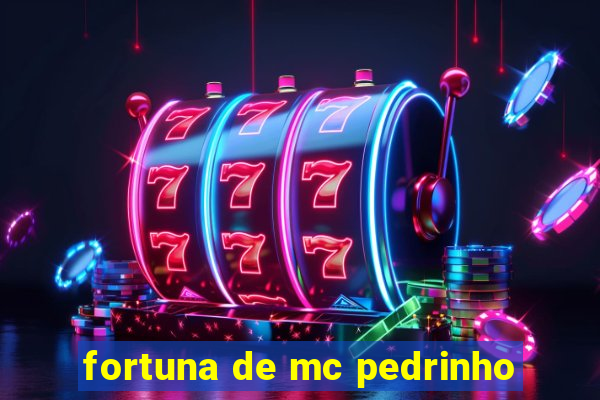 fortuna de mc pedrinho