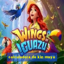 calculadora de kin maya