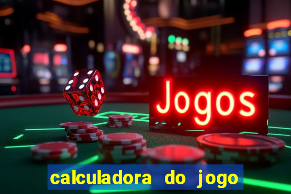 calculadora do jogo do bicho