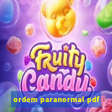 ordem paranormal pdf