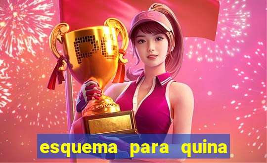 esquema para quina com 20 dezenas