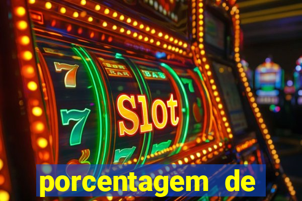 porcentagem de jogos pagantes slots