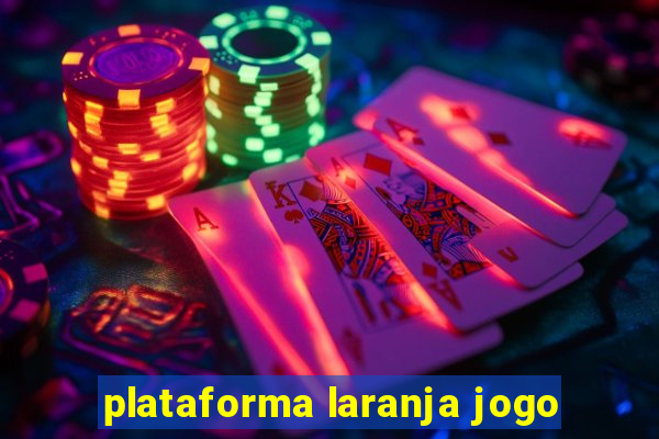 plataforma laranja jogo