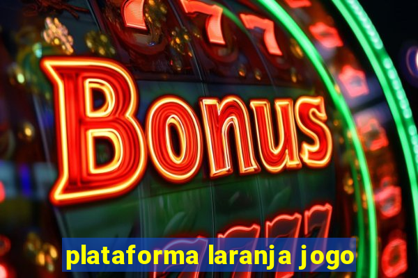 plataforma laranja jogo