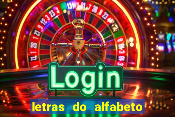 letras do alfabeto personalizadas para imprimir