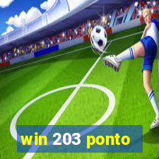 win 203 ponto