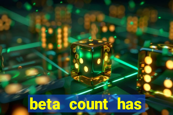 beta count has changed pt br