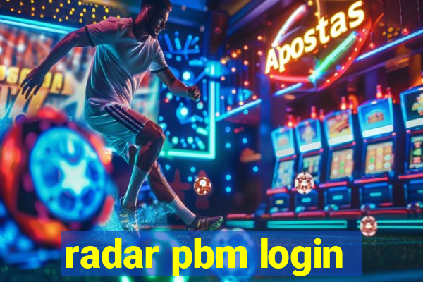 radar pbm login