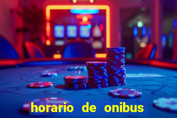 horario de onibus santos dumont x juiz de fora