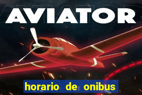 horario de onibus santos dumont x juiz de fora