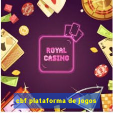 cbf plataforma de jogos