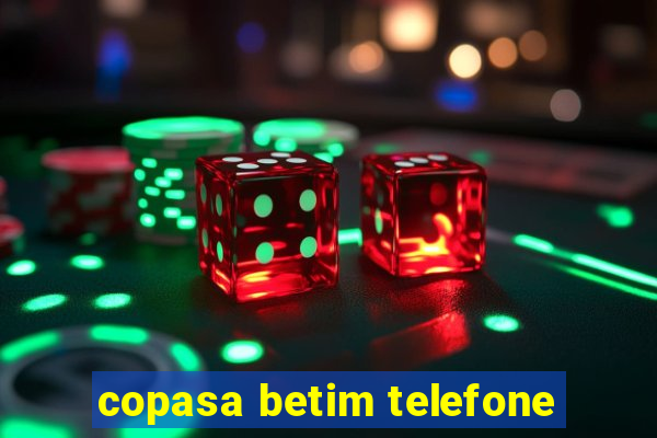 copasa betim telefone