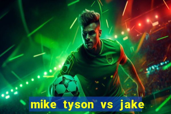 mike tyson vs jake paul assistir online