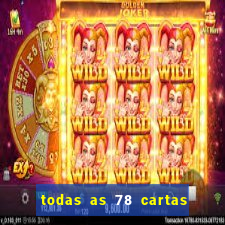 todas as 78 cartas do tarot