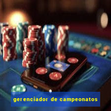 gerenciador de campeonatos