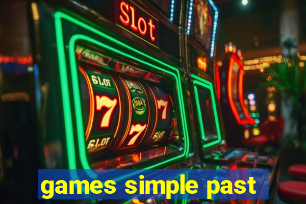 games simple past