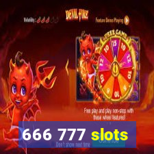 666 777 slots