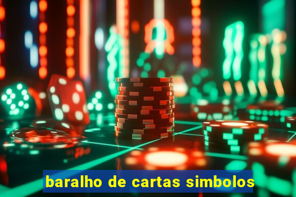 baralho de cartas simbolos