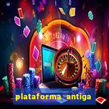 plataforma antiga de jogos