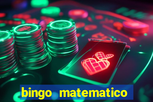 bingo matematico para ensino medio