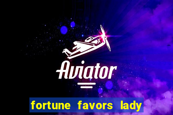 fortune favors lady nikuko legendado pt br