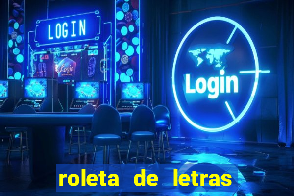 roleta de letras stop online