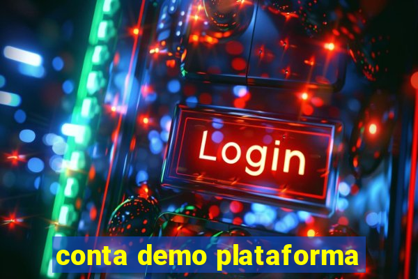 conta demo plataforma