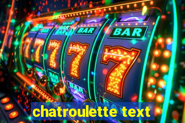 chatroulette text