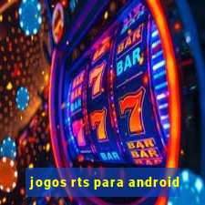 jogos rts para android