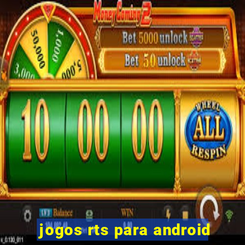 jogos rts para android