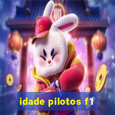 idade pilotos f1