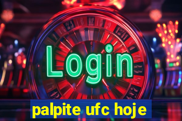 palpite ufc hoje