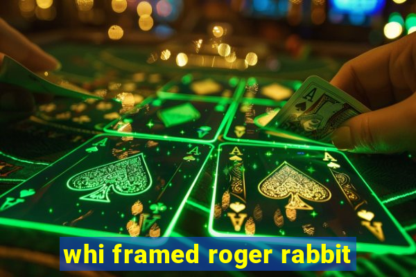 whi framed roger rabbit