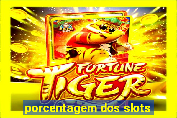 porcentagem dos slots