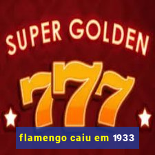 flamengo caiu em 1933