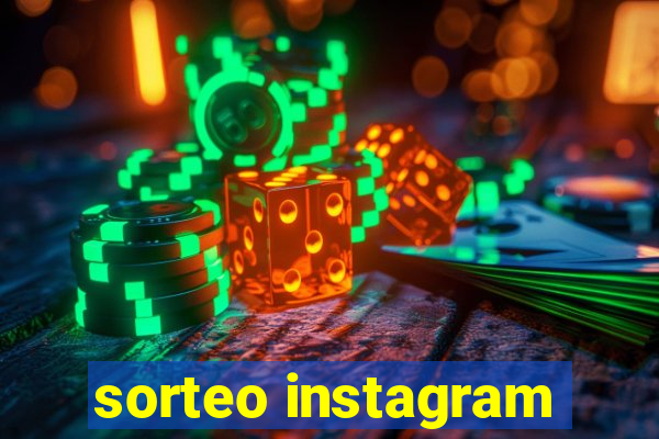 sorteo instagram