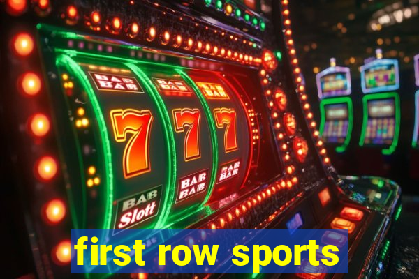 first row sports