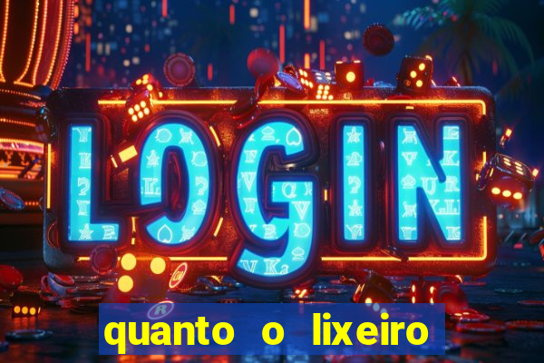 quanto o lixeiro ganha por ano